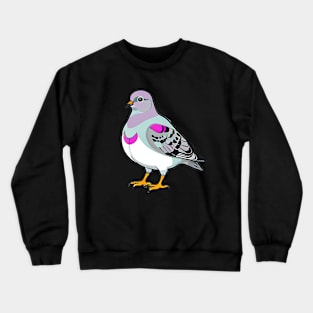 Cute Little Chunky Pigeon Crewneck Sweatshirt